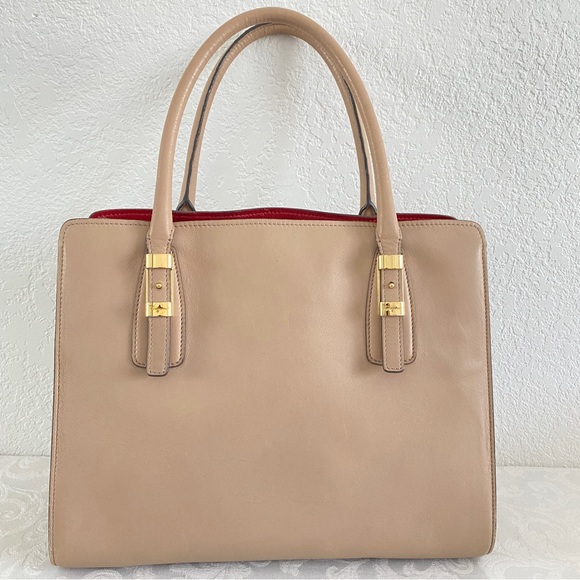 Salvatore Ferragamore beige organizer tote bag - Picture 3 of 16